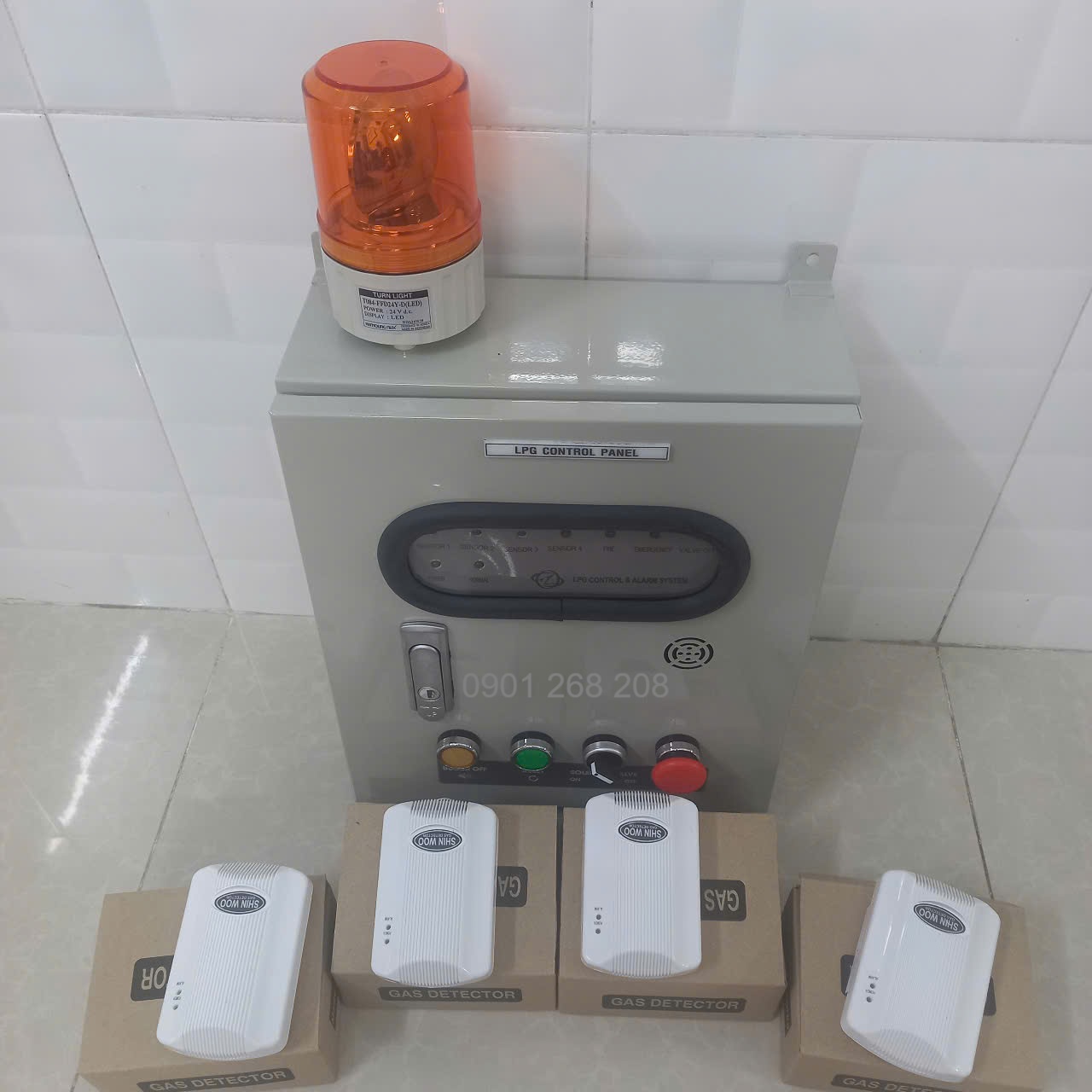 LPG control and Alarm system